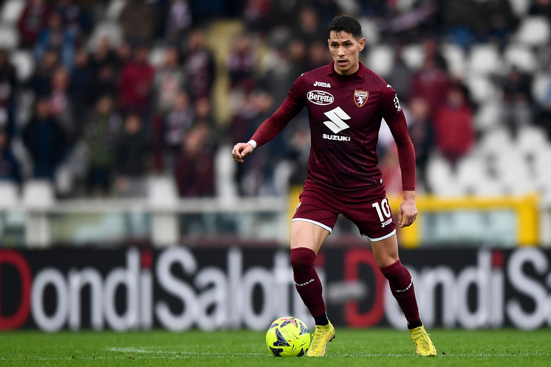 Sasa Lukic of Torino FC in action during the Serie A...