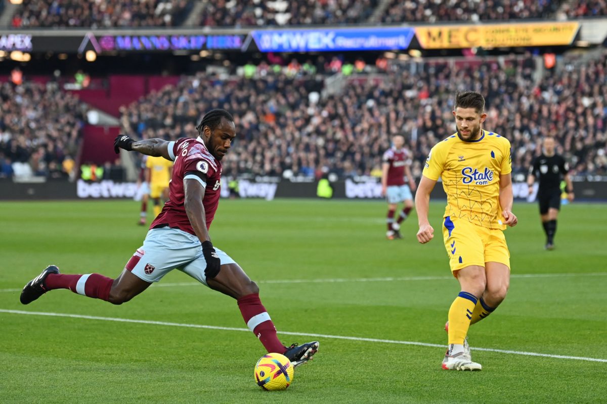 Michail Antonio shocked by what Everton players were doing in final minutes vs West Ham last weekend