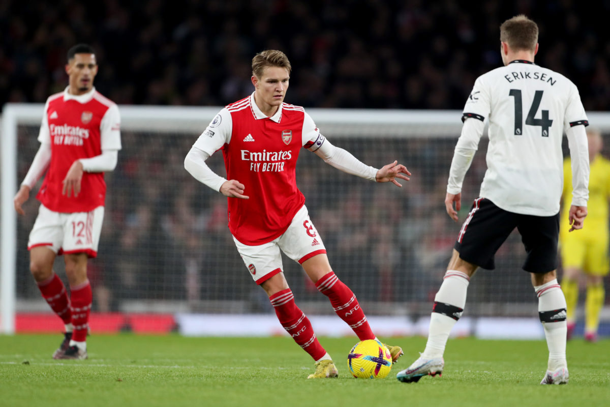 Jamie Carragher amazed by 'brilliant' Arsenal star Martin Odegaard