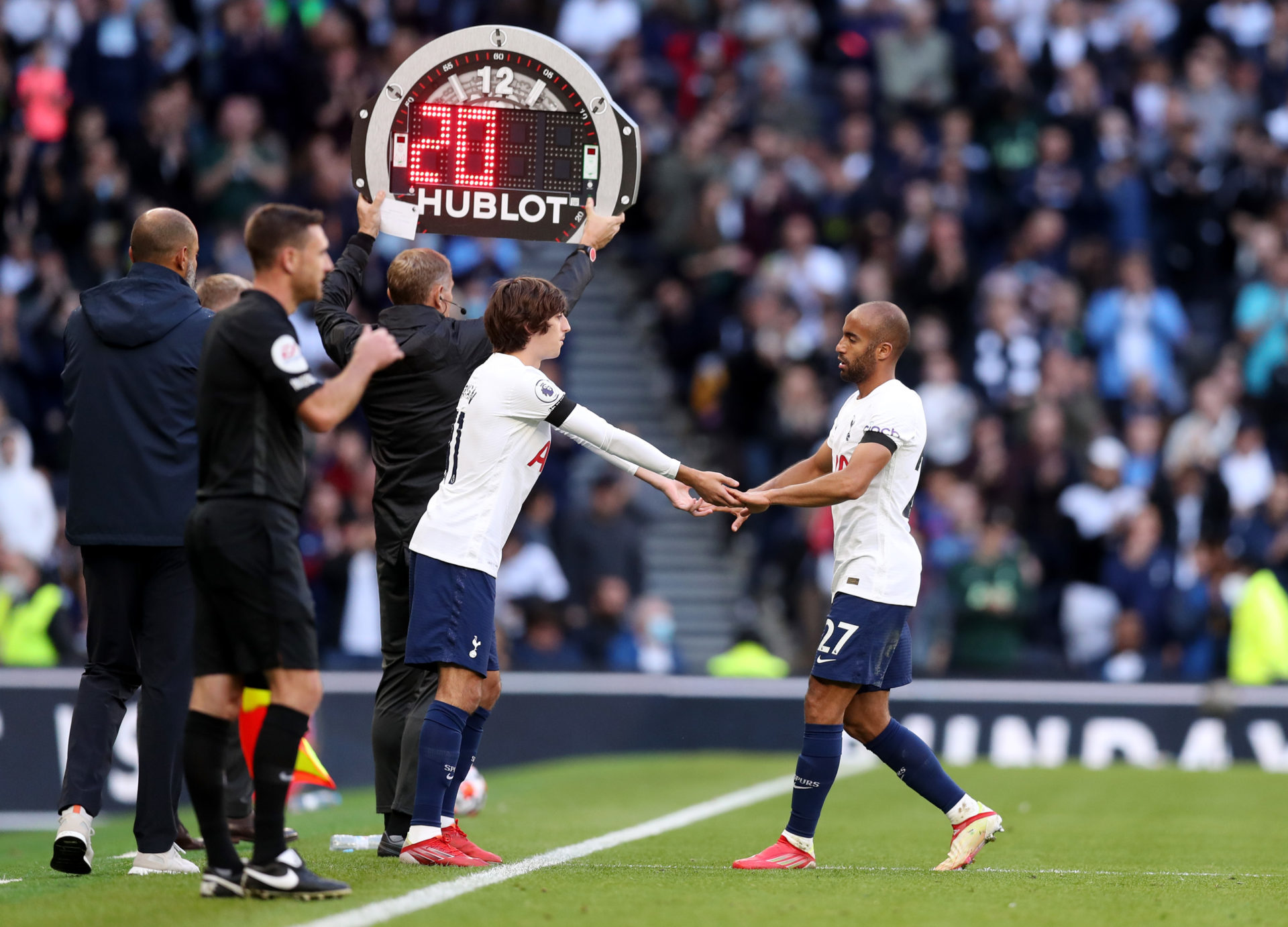 Tottenham Hotspur's Bryan Gil during the Premier League match between  News Photo - Getty Images