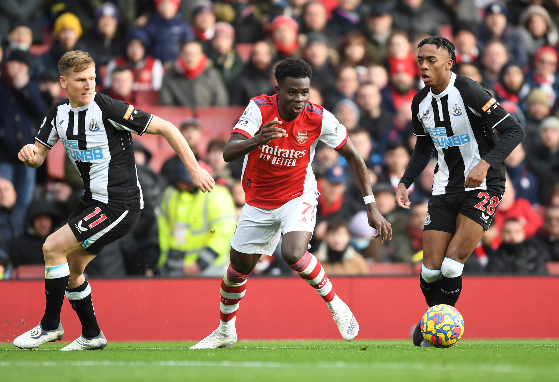Bukayo Saka Joe Willock