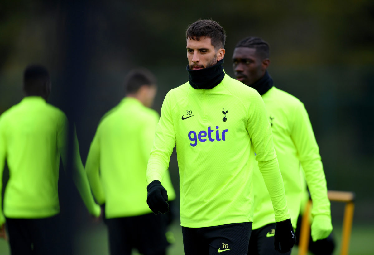 Injured Tottenham player pictured back in training for first time since before World Cup