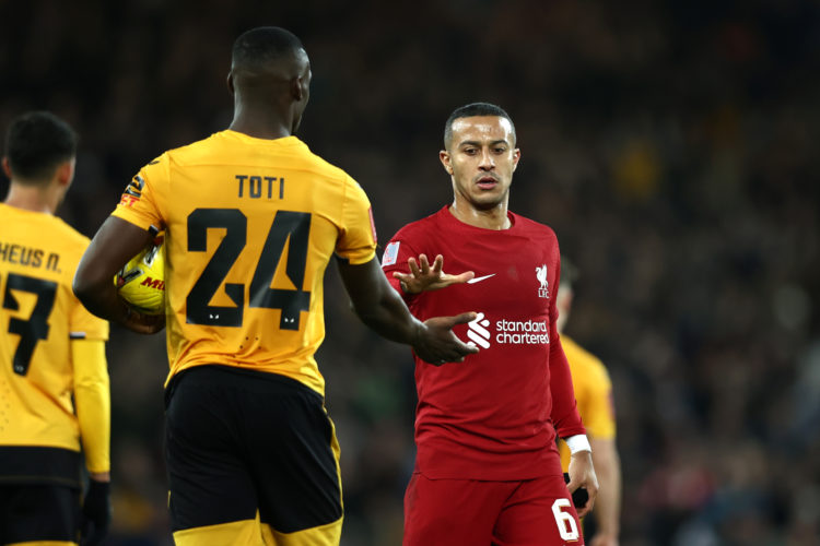 Burley tears into Thiago Alcantara after Liverpool draw with Wolves