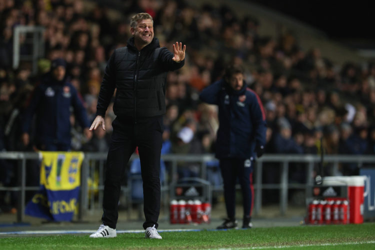 'Outstanding': Oxford manager Karl Robinson singles out 22-year-old Arsenal player for praise after last night