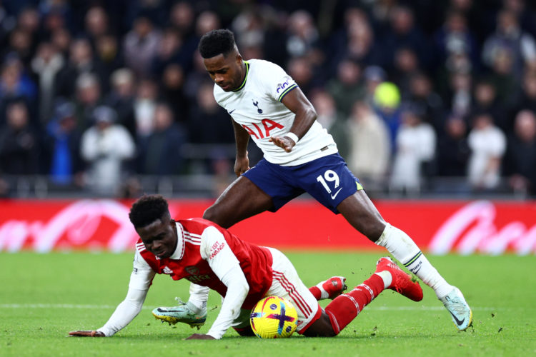 BBC pundit says Tottenham pair couldn't deal with Bukayo Saka