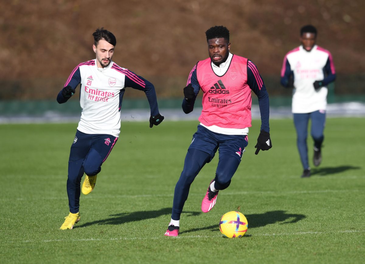 Neville suggests he's changed his mind about Arsenal's Thomas Partey