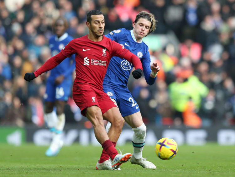 Stefan Bajcetic shares how Thiago Alcantara has helped him in Liverpool games