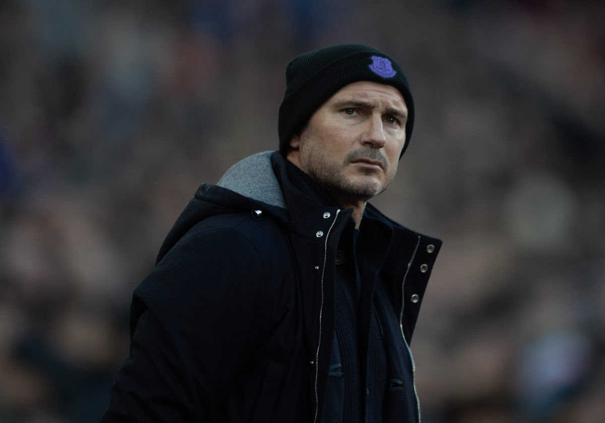Everton now want 64-year-old manager who Frank Lampard said plays 'fantastic football'