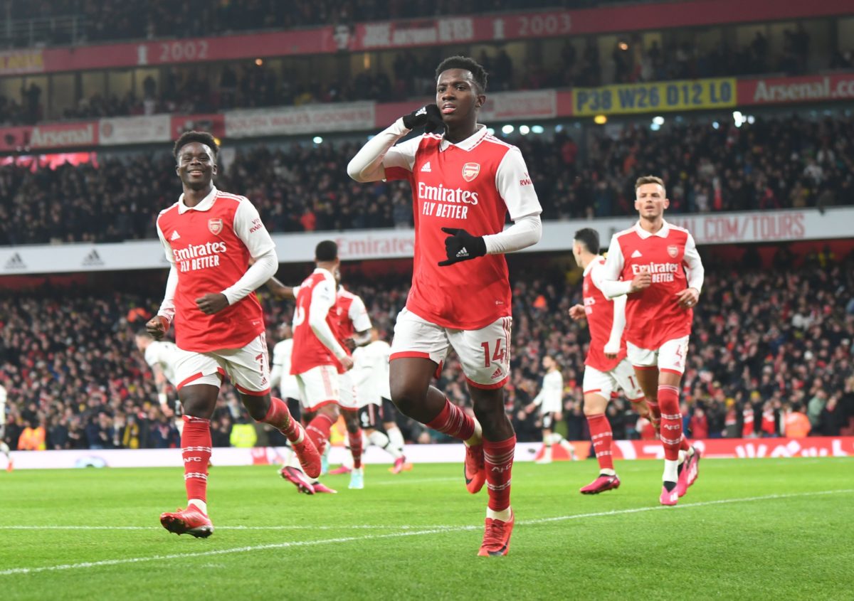 Ian Wright says everything about Eddie Nketiah has now improved