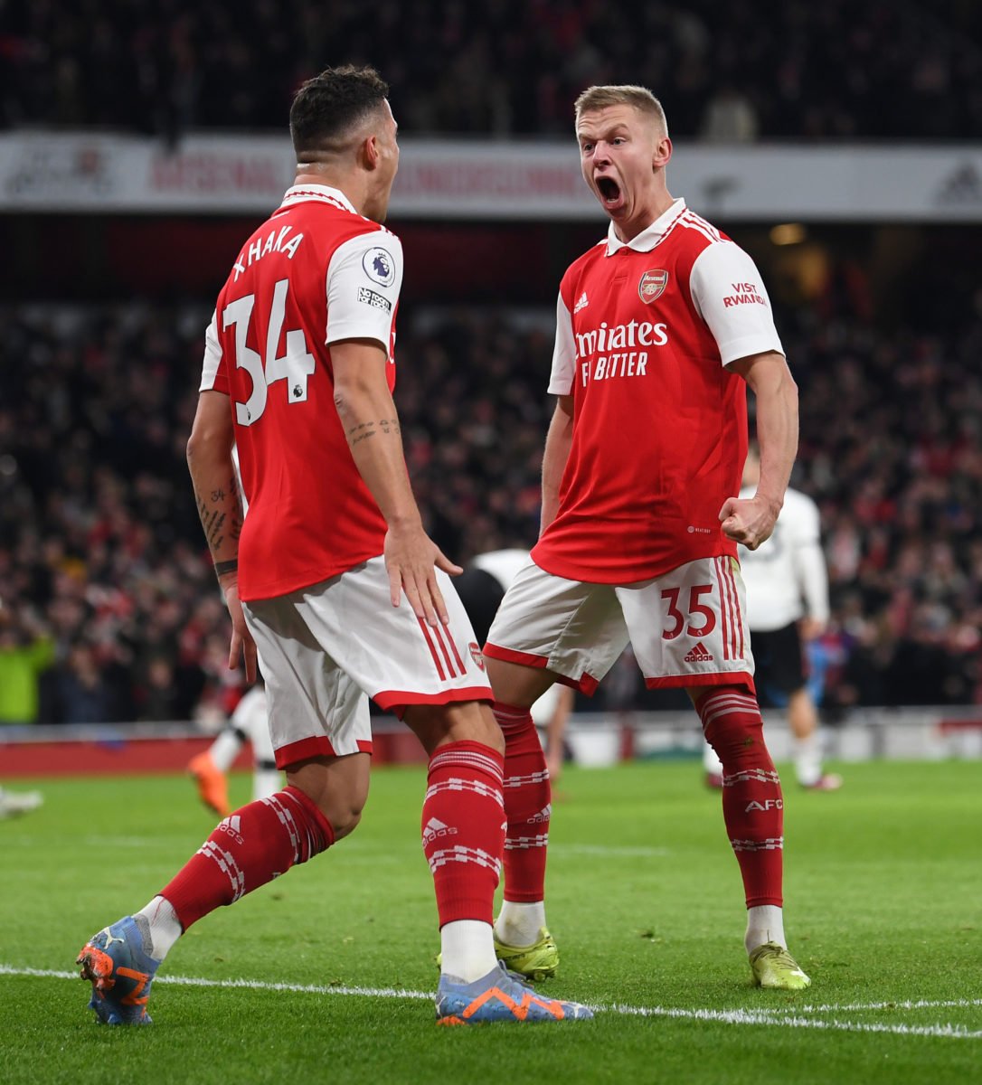 Premier League pundit lauds 'breathtaking' piece of play by Granit Xhaka during Arsenal v Palace
