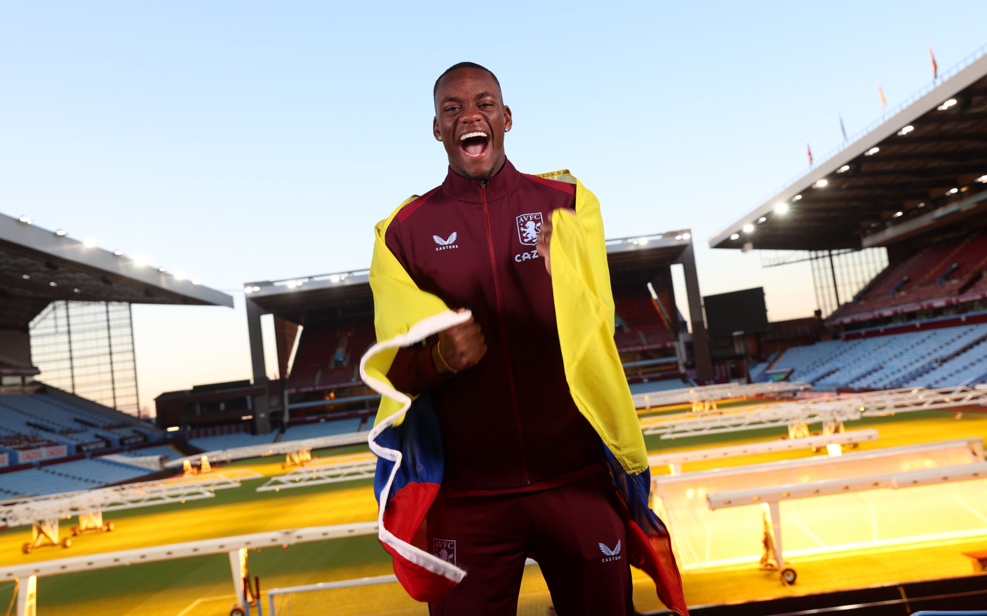 Aston Villa Unveil New Signing Jhon Duran