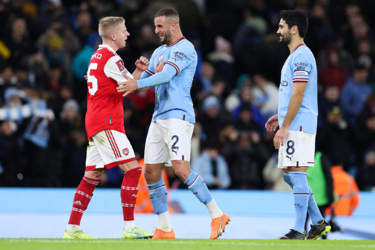 Jack Grealish sends Oleksandr Zinchenko message on Instagram