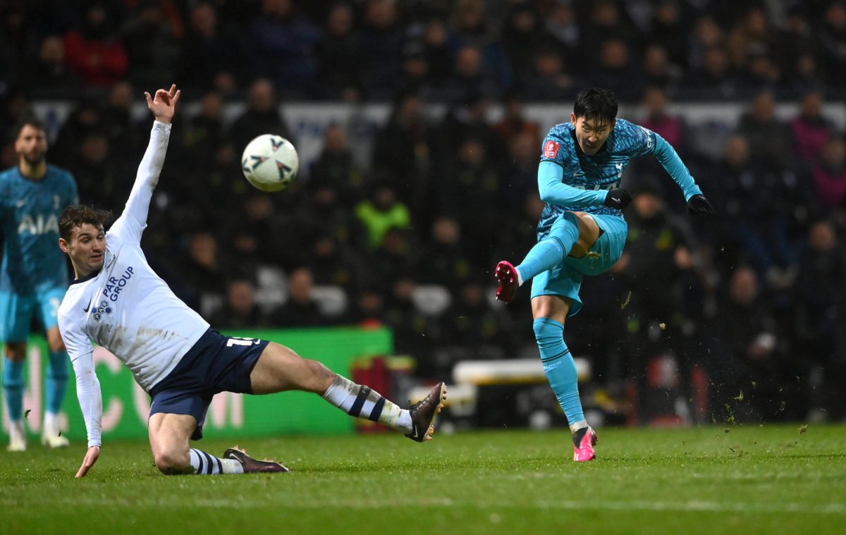 Son Heung-min now shares his thoughts on Arnaut Danjuma’s Tottenham debut last night