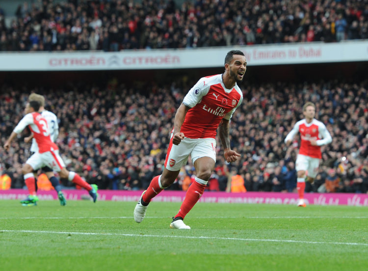 Theo Walcott asked whether he'd sign for Spurs for £500k-a-week