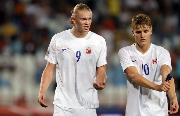 Arsenal vs Manchester City: Erling Haaland admits he's really good mates with Gunners star