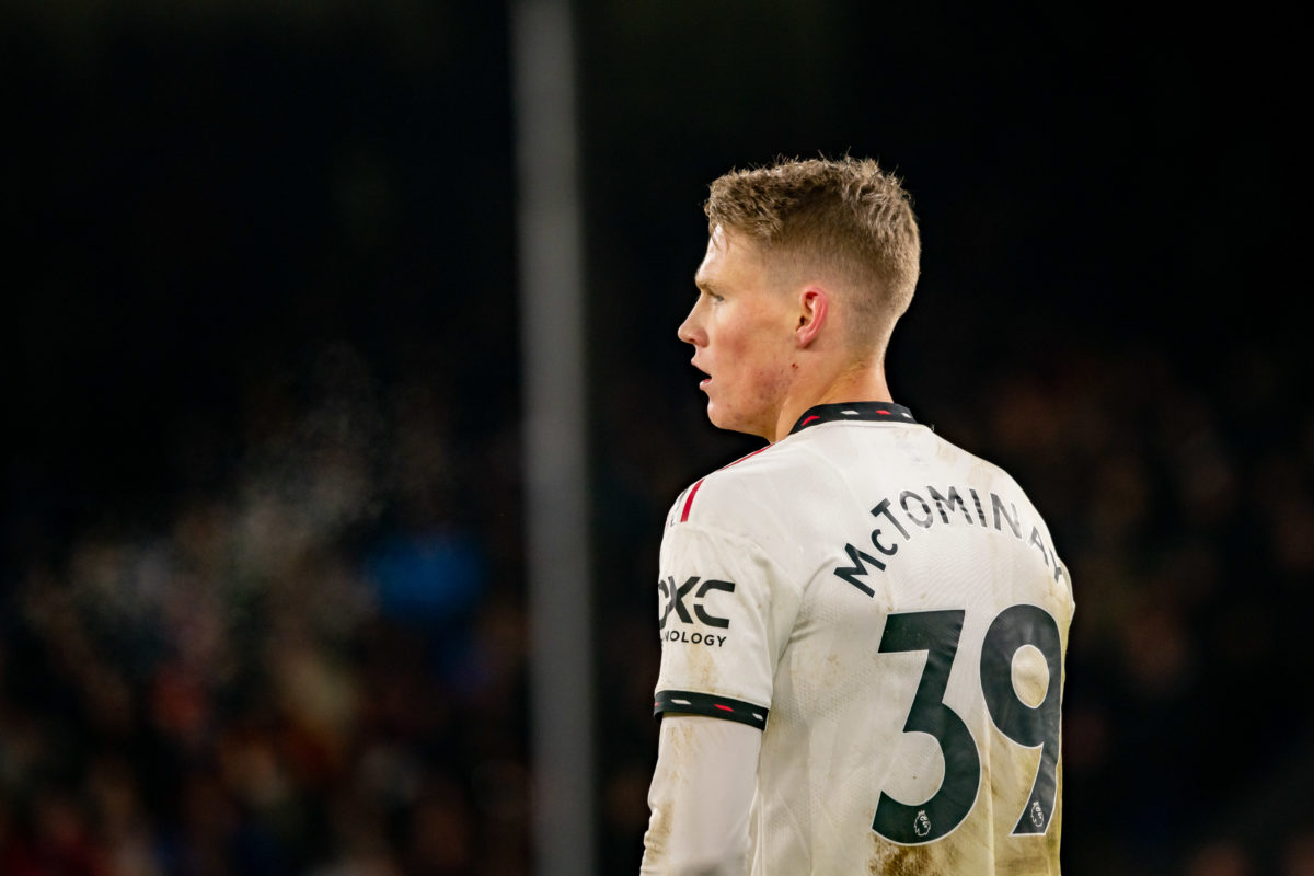 Report: Eddie Howe admires Newcastle target Scott McTominay's ball-carrying ability