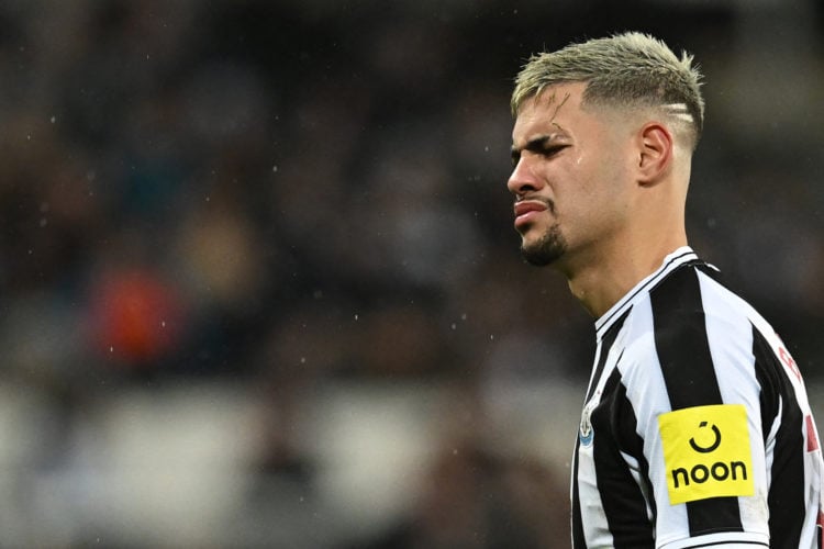 Newcastle's Bruno Guimaraes breaks silence after his red card last night