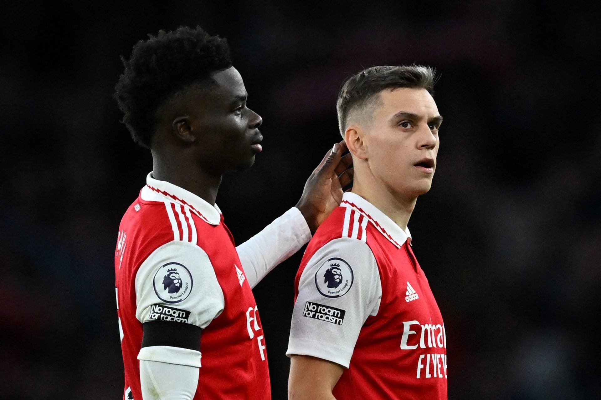 Bukayo Saka Leandro Trossard