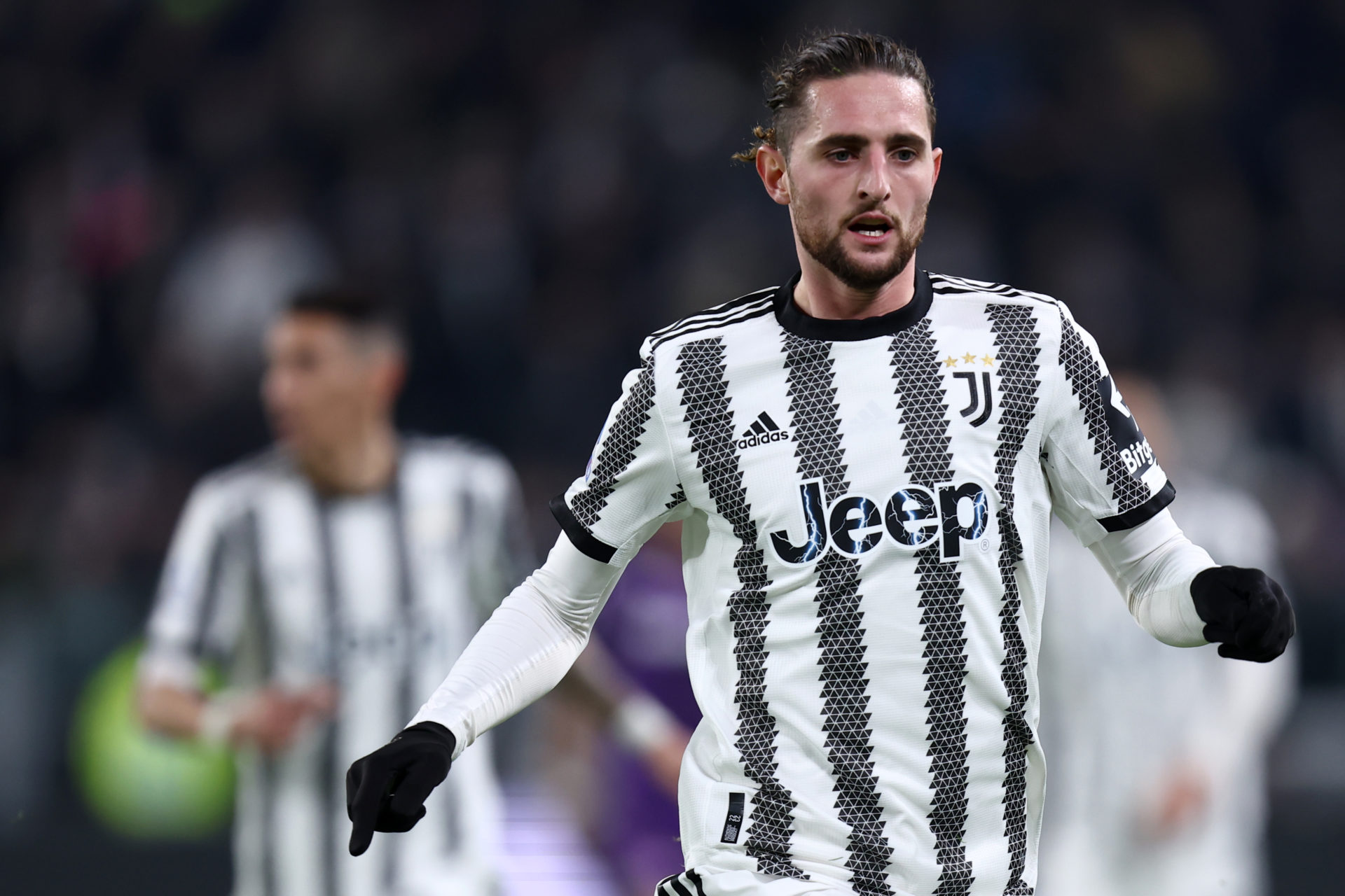 Adrien Rabiot of Juventus Fc  looks on during the Serie A