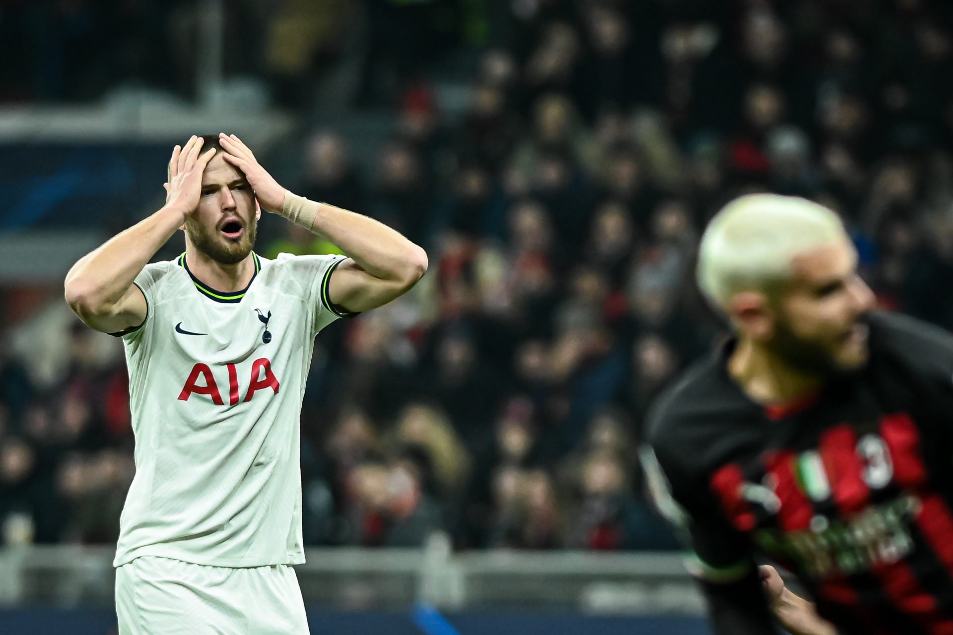 Eric Dier was furious with £22m attacker's passing yesterday vs AC Milan