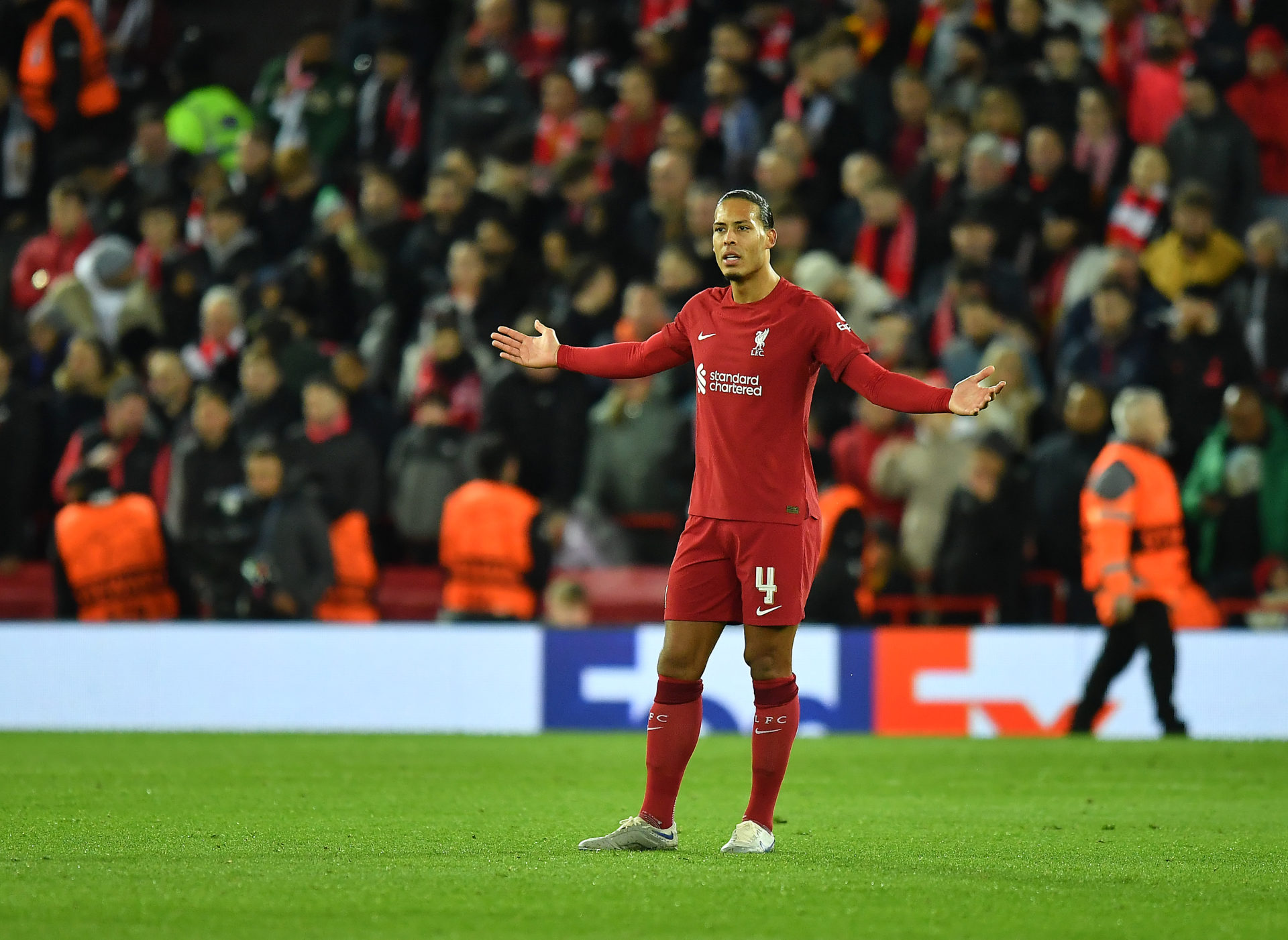 Liverpool FC v Real Madrid: Round of 16 Leg One - UEFA Champions League