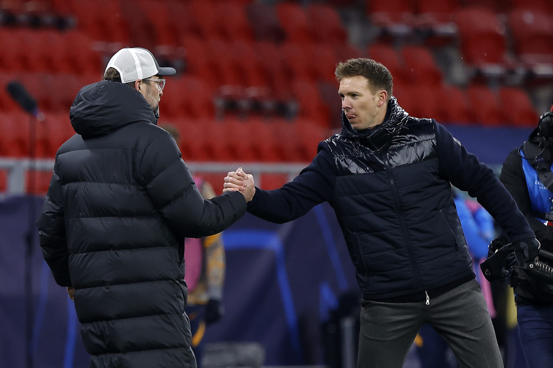 RB Leipzig v Liverpool FC  - UEFA Champions League Round Of 16 Leg One