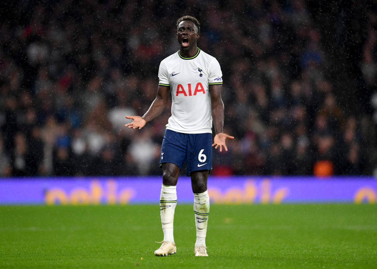 Tottenham were actively trying to sell Davinson Sanchez but failed to get him move