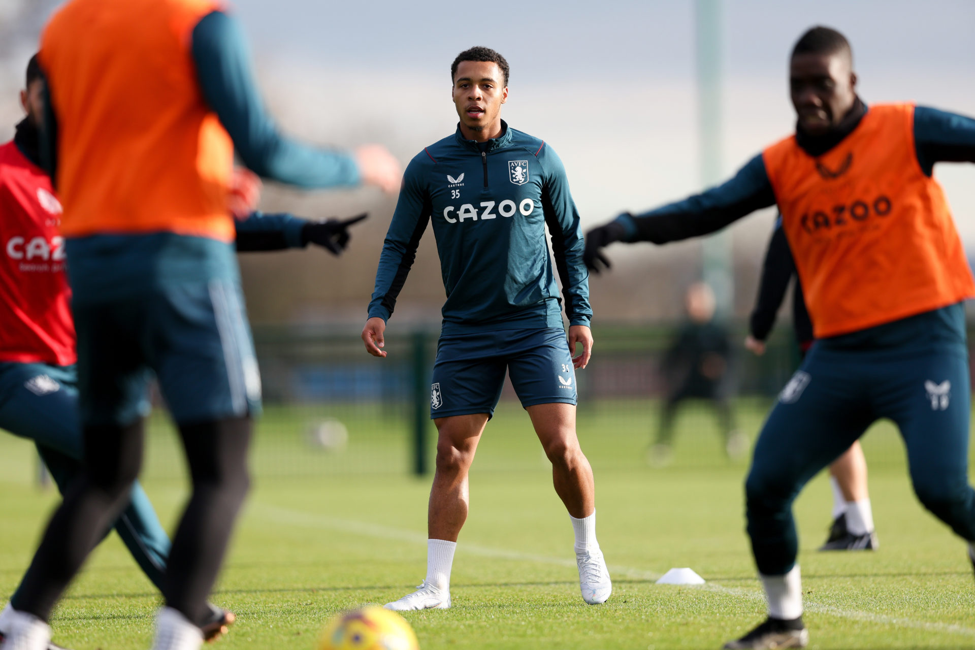 Aston Villa Training Session