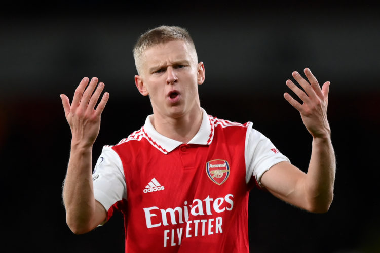 Arsenal's Aaron Ramsdale describes Oleksandr Zinchenko using one word