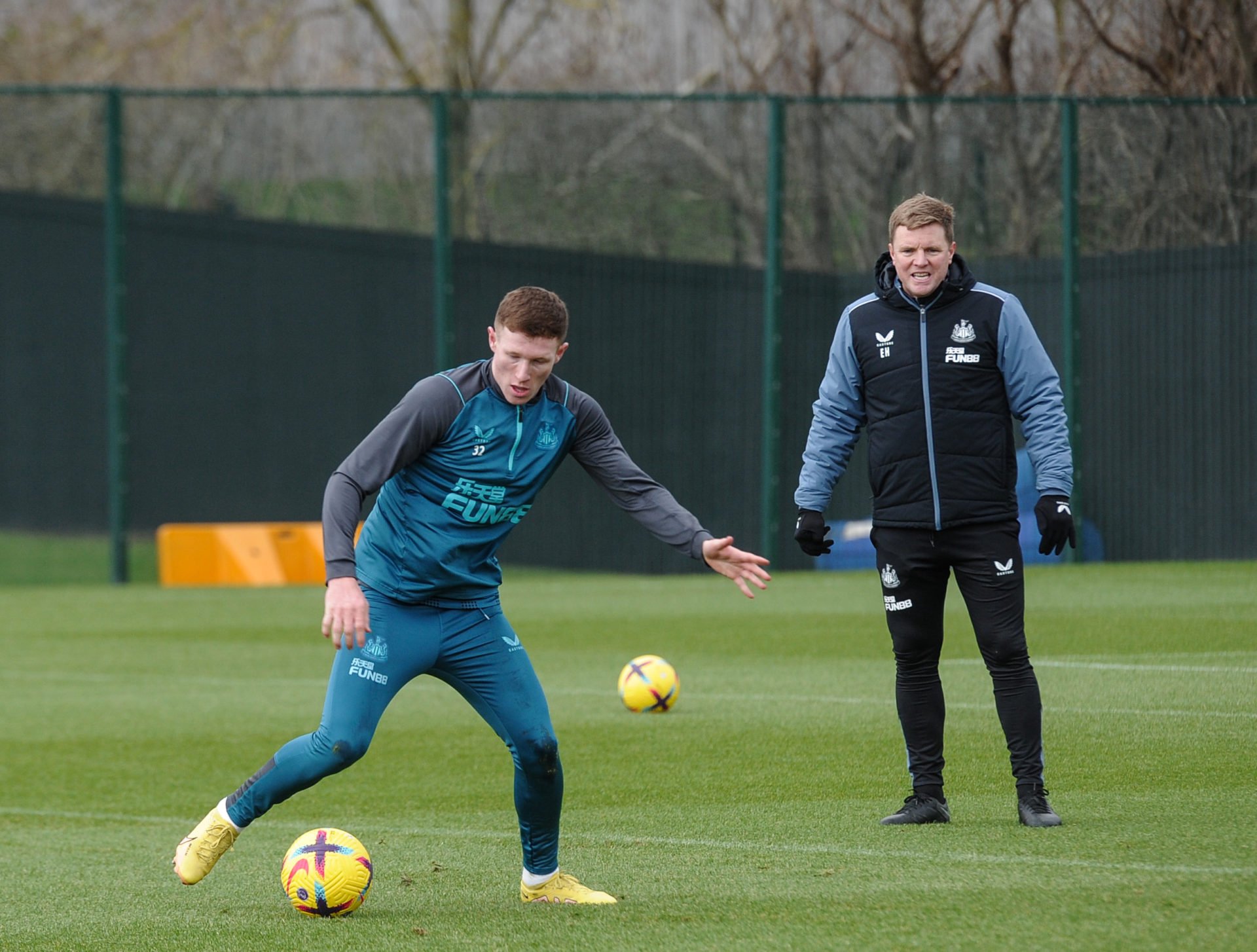 Newcastle United Training Session