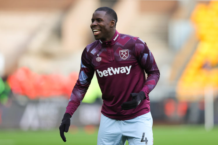 Kurt Zouma’s four-word reaction walking down the tunnel after West Ham's win over Nottm Forest yesterday
