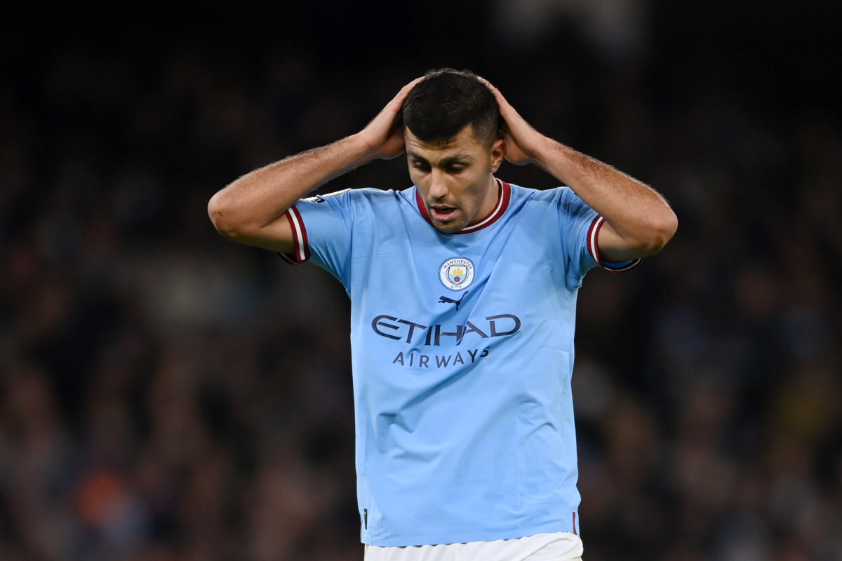 Rodri says he absolutely loves watching one Tottenham player
