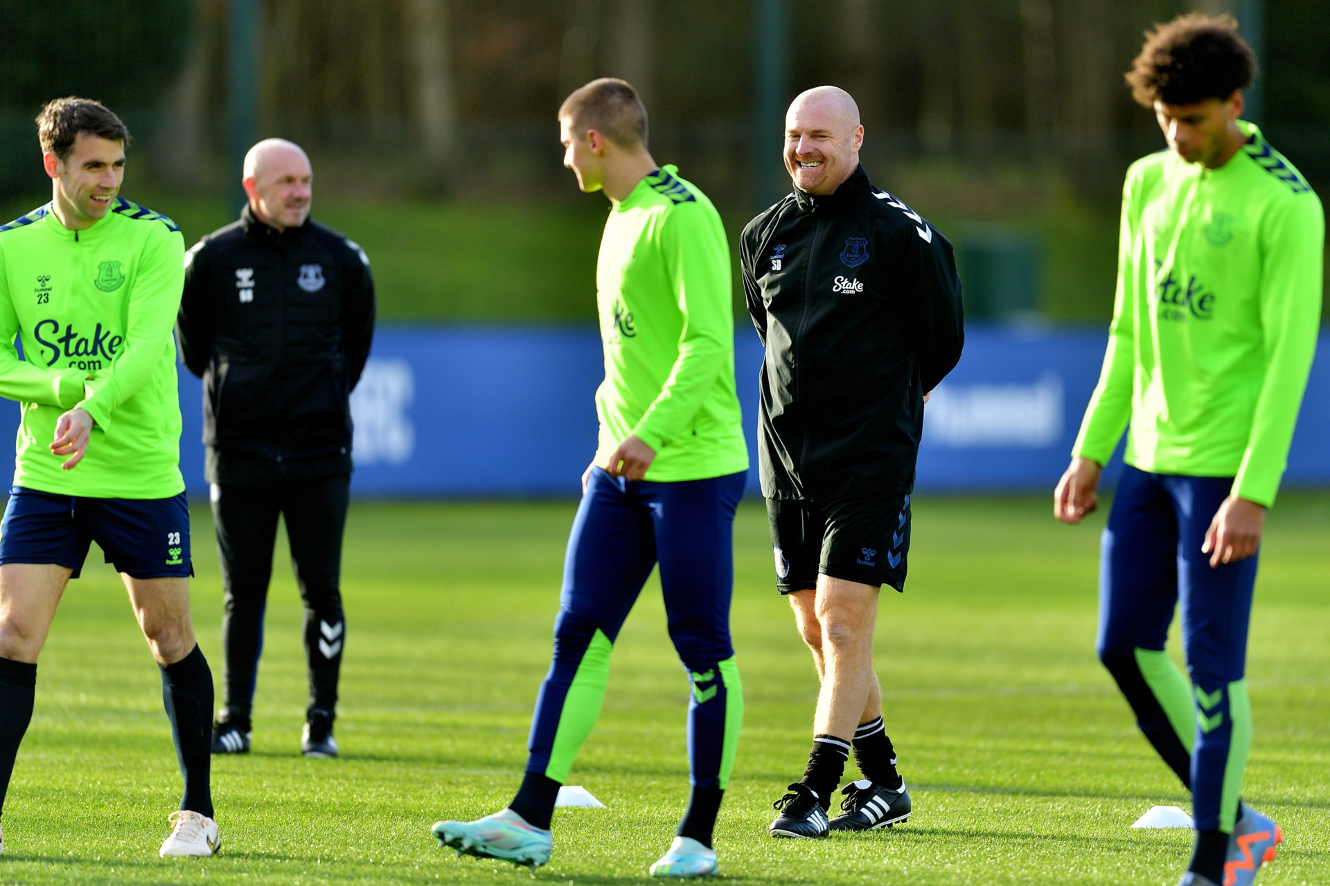Everton Training Session