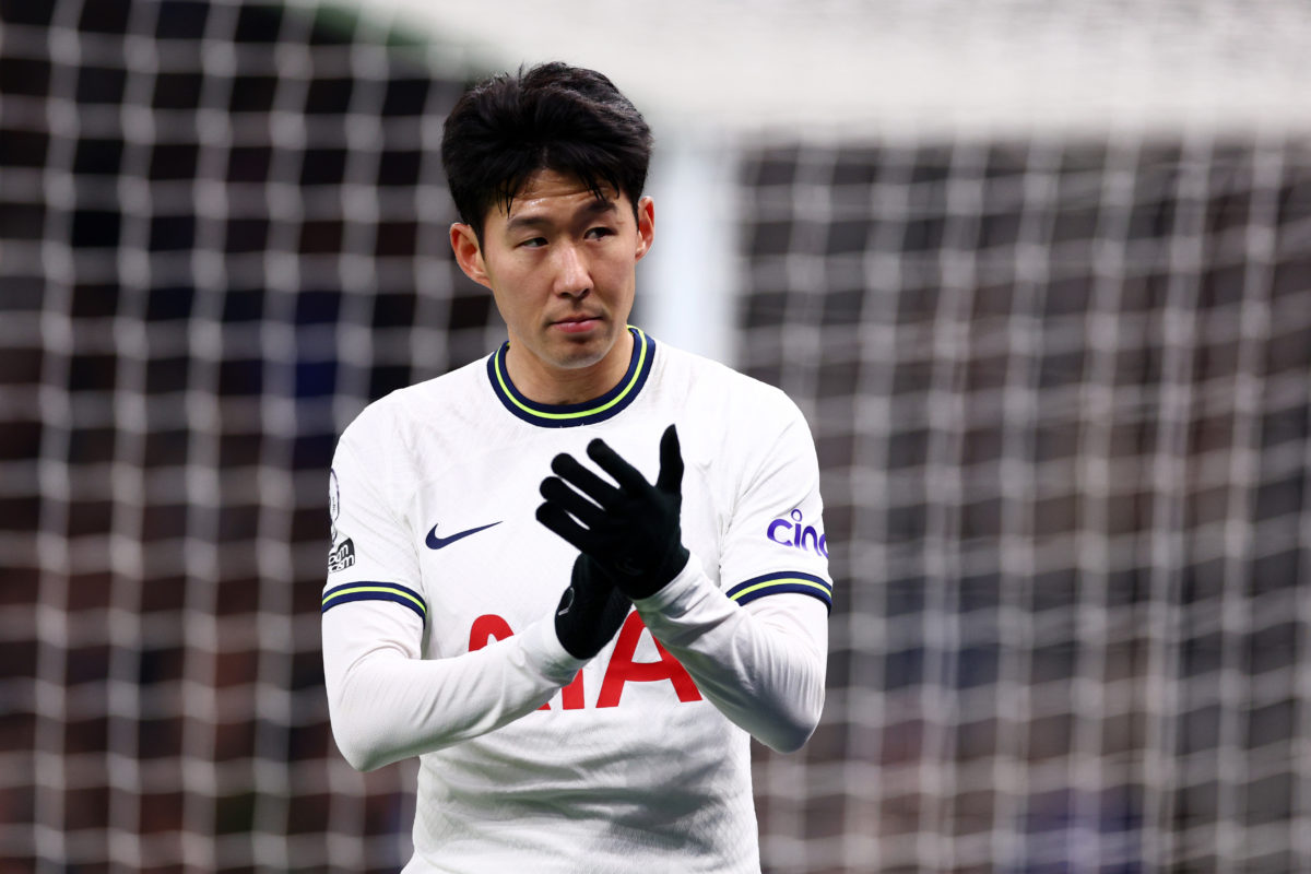 What Heung-Min Son was heard chanting in the dressing room after Tottenham beat Man City