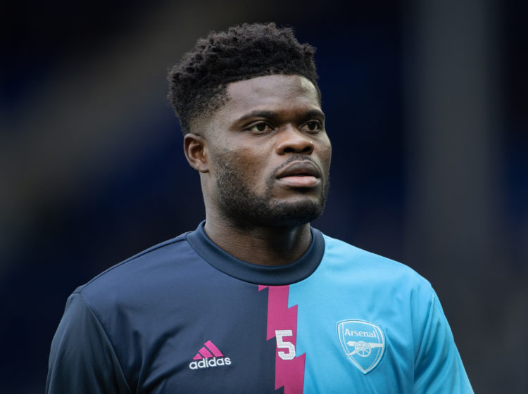 Thomas Partey says £12m Arsenal star has been 'the best' in training