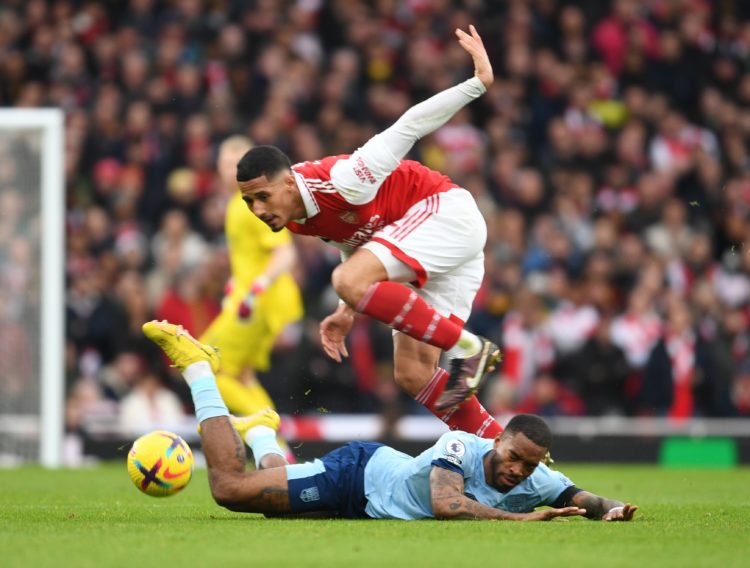 Alan Shearer says Gabriel and Saliba were bullied during Arsenal draw