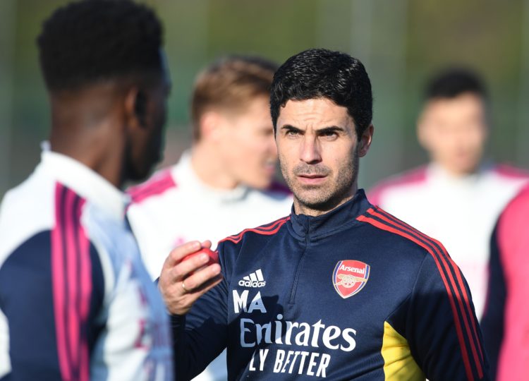 Mikel Arteta hails the heading ability of 26-year-old Chelsea reportedly want to sign