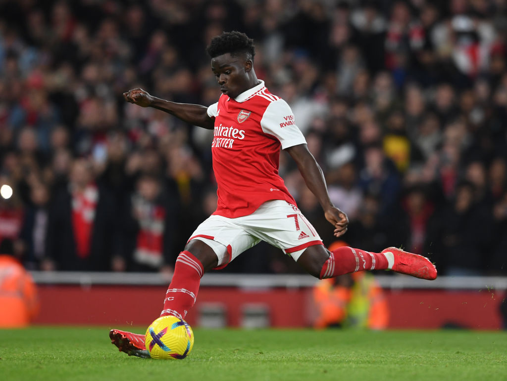 Gary Neville praises Bukayo Saka after Arsenal beat Villa 4-2