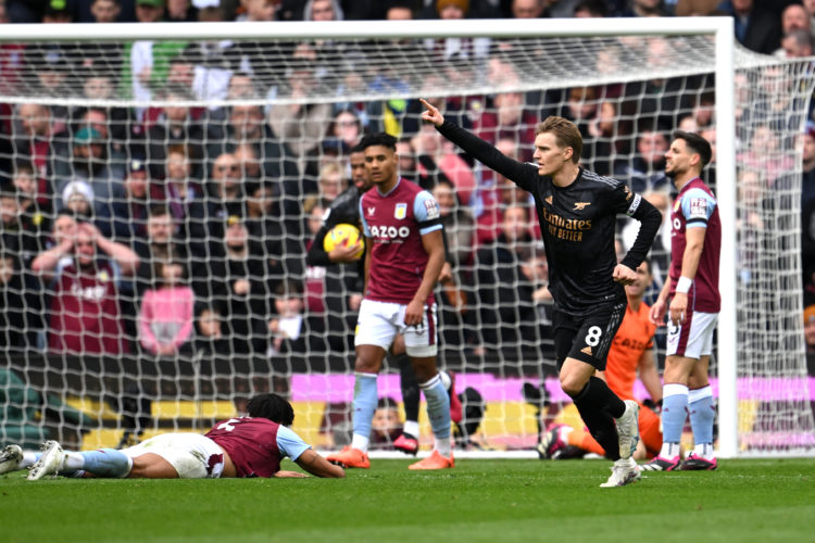 Bukayo Saka and Martin Odegaard absolutely loved Oleksandr Zinchenko's performance for Arsenal yesterday