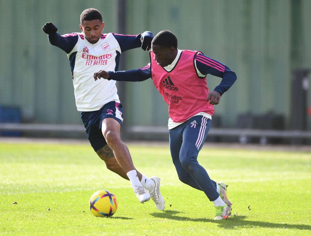 Arsenal call up Charles Sagoe Jr to first-team training pre-Palace as injuries threaten main squad