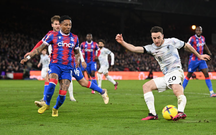 Liverpool boss Jurgen Klopp praises 'really good' Diogo Jota despite Crystal Palace draw