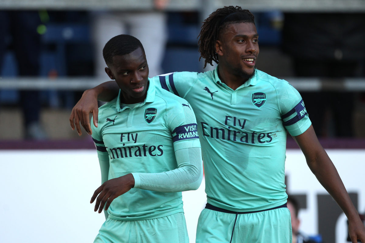 Alex Iwobi thinks Mikel Arteta will absolutely love Eddie Nketiah now