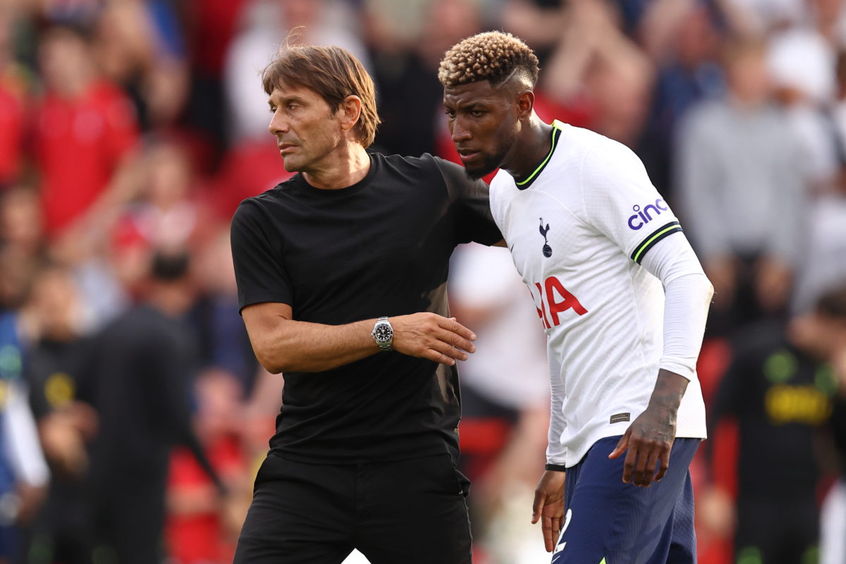 Emerson Royal reacts to Antonio Conte's explosive Tottenham rant
