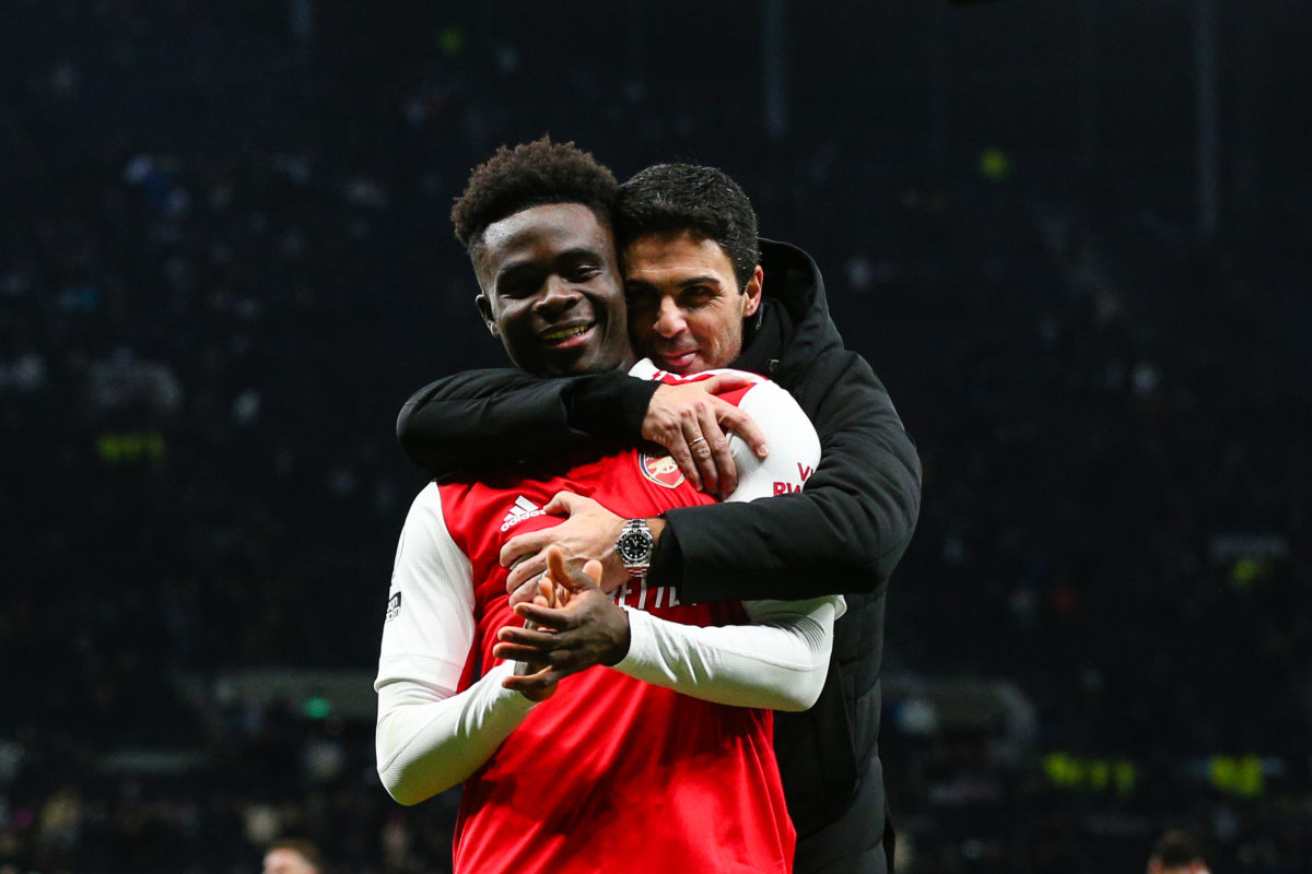 Mikel Arteta says Bukayo Saka is doing something 'rare' at Arsenal