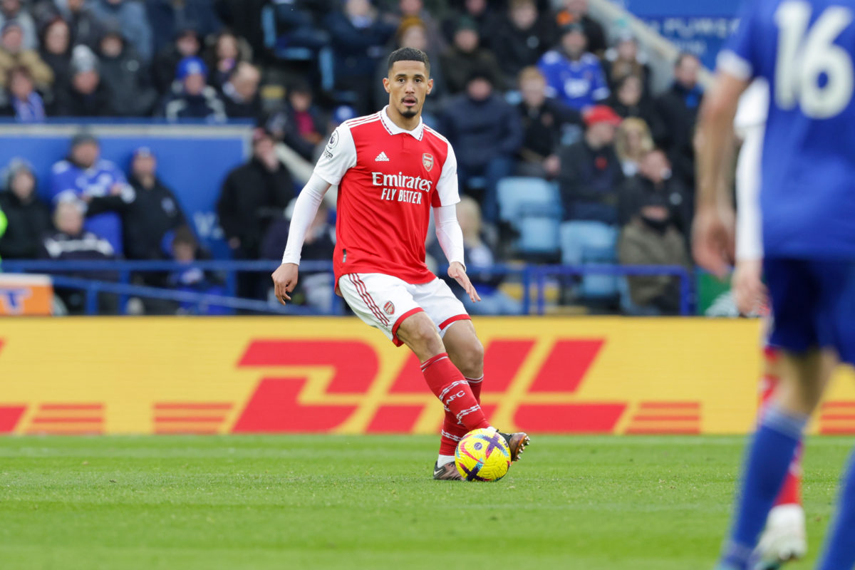 Report: William Saliba was deemed 'League One level' by some Arsenal players
