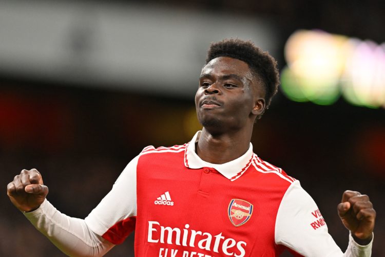 Bukayo Saka says he was stunned by player Arsenal let go two years ago