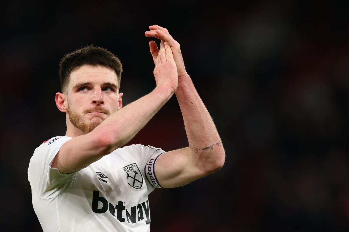 Gary Neville thinks Arsenal target Declan Rice now needs to leave