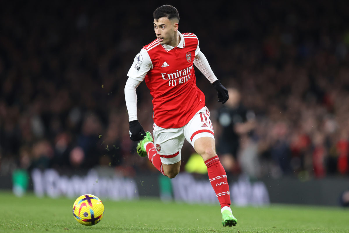 Leandro Trossard left so impressed by Gabriel Martinelli's display for Arsenal yesterday