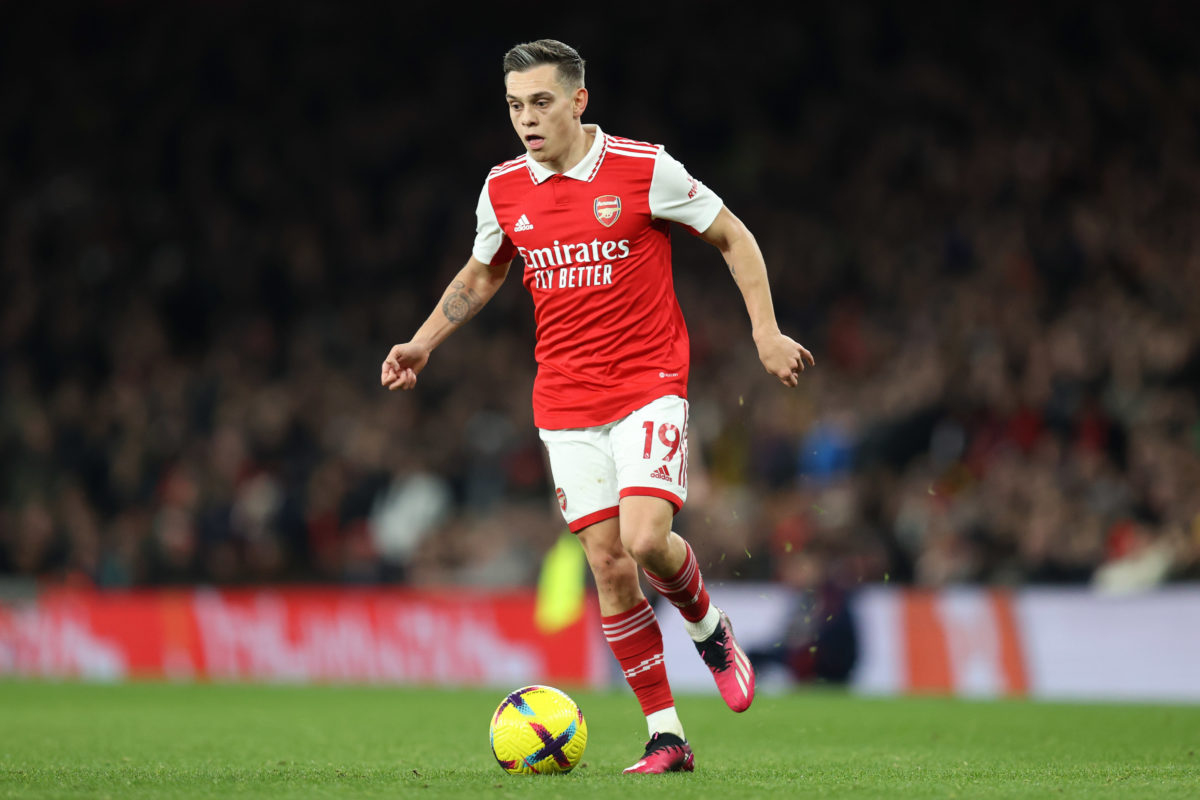 Arsenal star Ben White pleased with how Leandro Trossard has been performing
