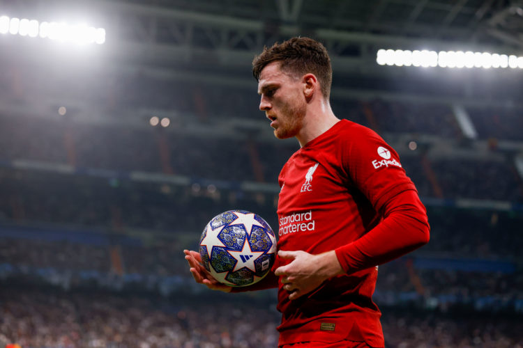 Robertson berated Darwin Nunez after first-half foul in Liverpool tie